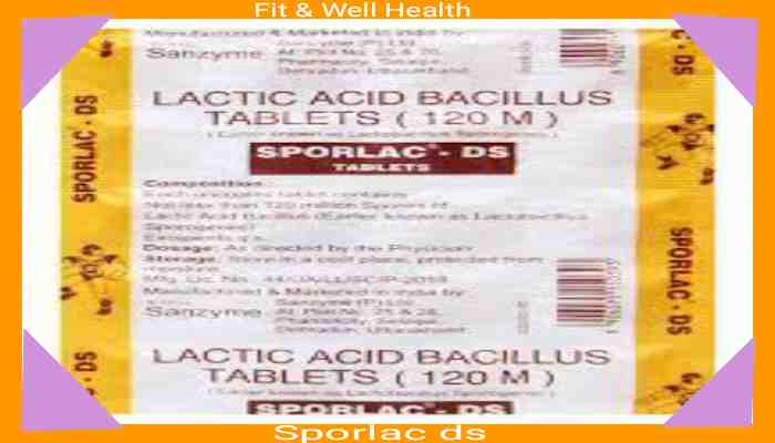 Sporlac ds tablet uses in Hindi